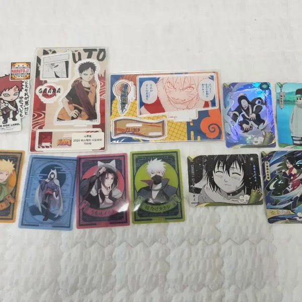 [BUNJANG] Uzumaki Naruto & Gaara 2025 Birthday Diorama Acrylic Stand Set with Photocard and Sticker / 우즈마키 나루토 가아라 2025 버스데이 생일 디오라마 아크릴, 포카 판매