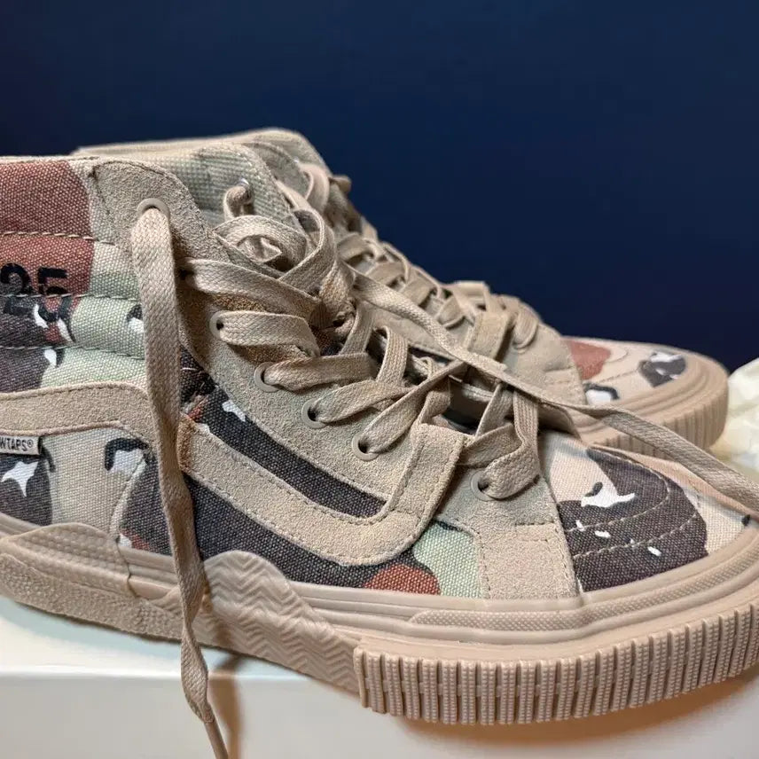 [BUNJANG] Vans x OAMC x WTAPS Camo Sk8-Hi Sneakers / 마지막 가격)반스 OTF X OAMC X WTAPS 카모 하이탑 스니커즈