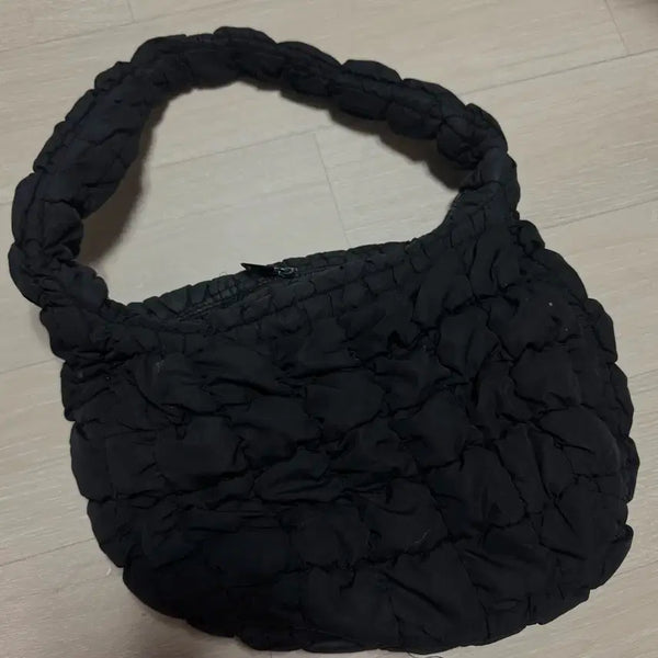 [BUNJANG] COS Quilted Shoulder Bag Black / COS 퀼팅 숄더백 블랙