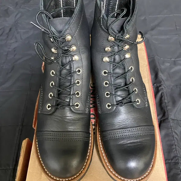 [BUNJANG] Red Wing Iron Ranger 8084 Black US 7D (250mm) / 레드윙 아이언레인저 8084 블랙 US 7D (250mm)