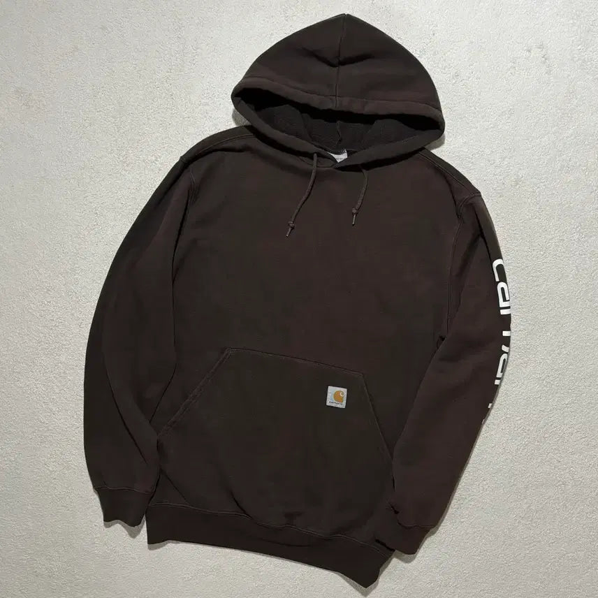 [BUNJANG] Carhartt Brown Cocoa Hoodie / 칼하트 브라운 코코아 후드티