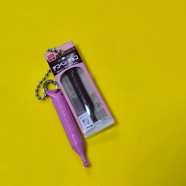 [BUNJANG] Chocolate Deco Pen Gacha Cake Charm / 데코펜 초콜릿 가챠  케이크 데코 초코 가챠  키링