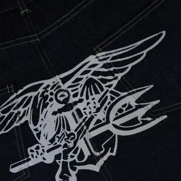 [BUNJANG] What's the Use Navy Seal Denim Bermuda Shorts XL / 왓츠더유즈 네이비씰 데님 버뮤다 팬츠 XL