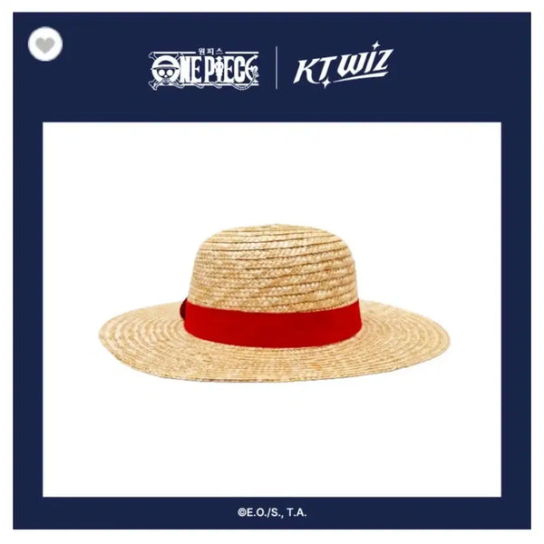 [BUNJANG] KT Wiz One Piece Straw Hat / KT 위즈 원피스 밀짚모자