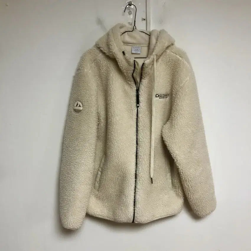 [BUNJANG] Discovery Men's Fleece Hooded Jacket XL / 디스커버리 남성 뽀글이 후드자켓 105XL@9902