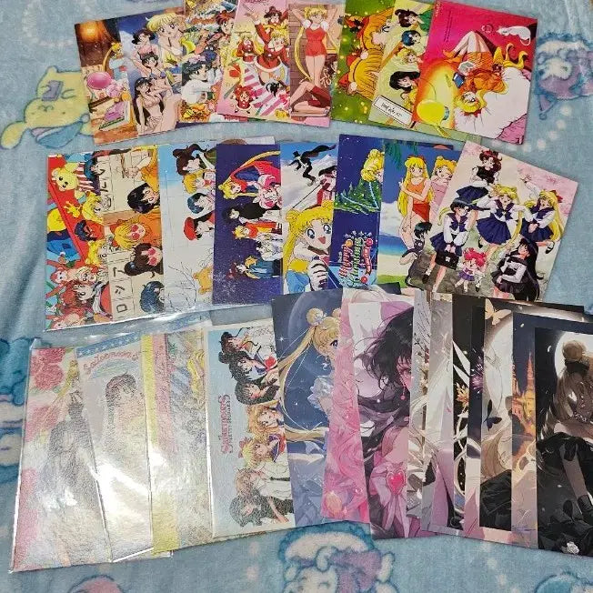 [BUNJANG] Sailor Moon Postcard Set (31 pcs) / 세일러문 엽서 31장 일괄:)
