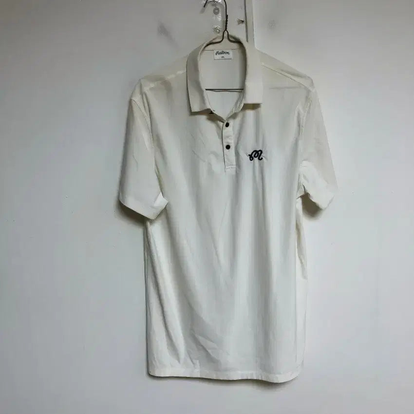 [BUNJANG] Malbon Men's Short Sleeve T-Shirt XXL / 말본 남성 반팔티 110XXL@9956