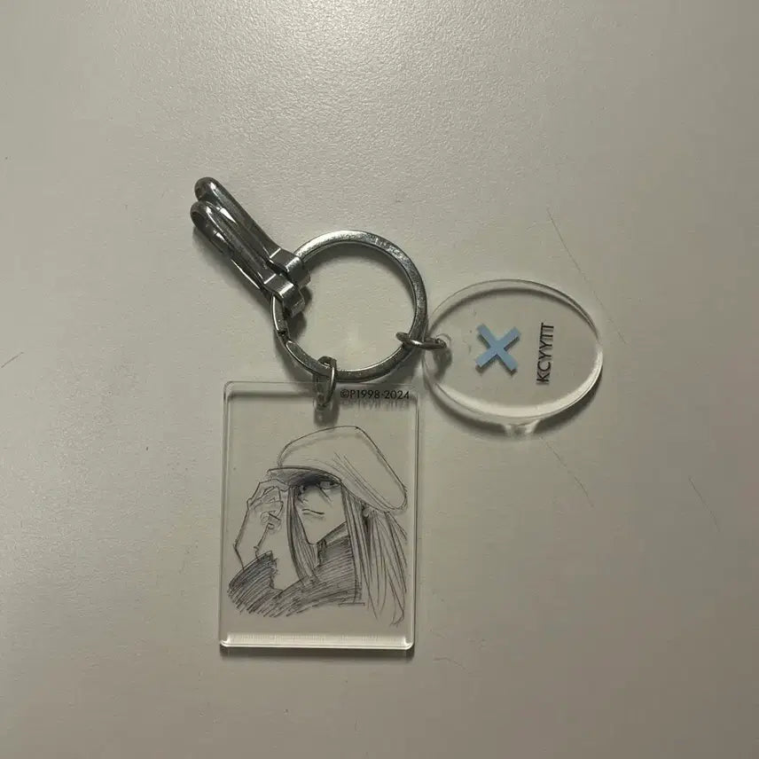 [BUNJANG] Hunter x Hunter Kaito Original Art Acrylic Keyring / 헌터헌터 원화 아크릴 키링 카이토