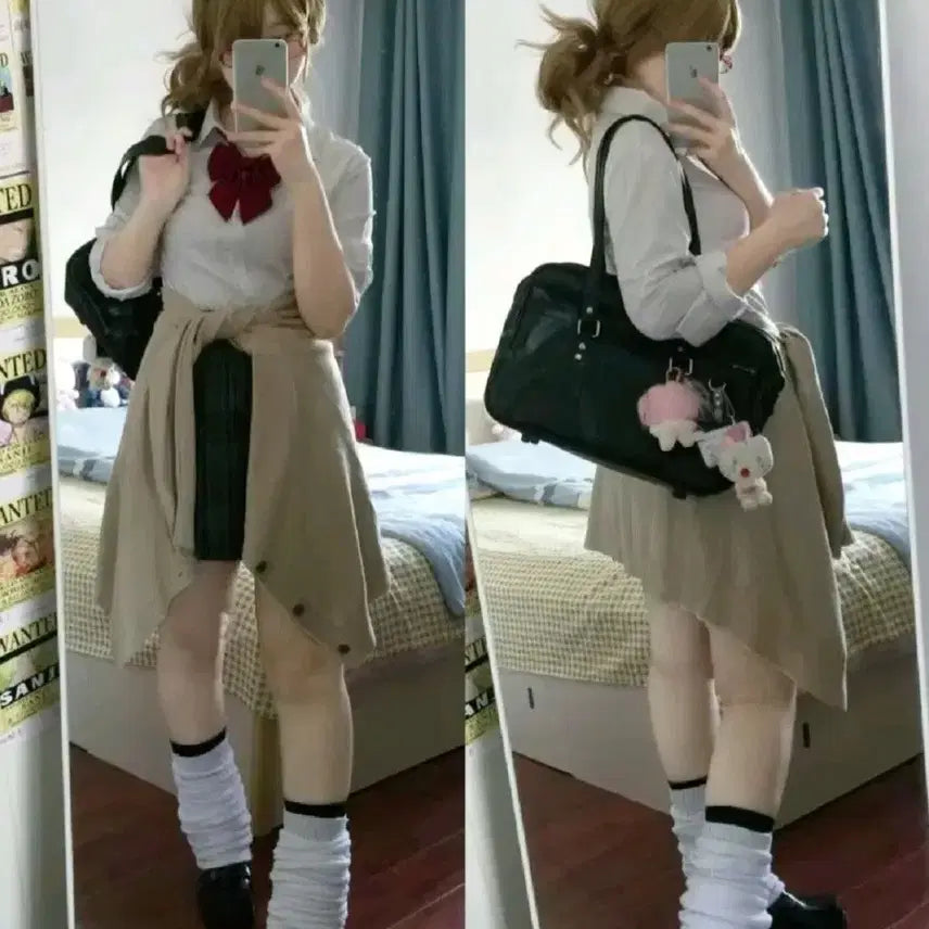 [BUNJANG] Gyaru Style Graduation Photo Concept Full Set / 판매)실물보장/고갸루,미소녀갸루 졸업사진 졸사 컨셉졸사 촬영용 풀세트 판매합니다
