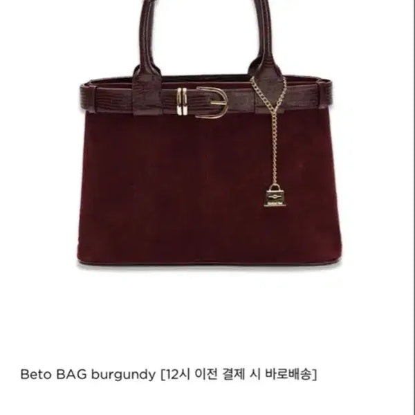 [BUNJANG] Cardinal Red Vetto Bag / 카디널레드 베토백