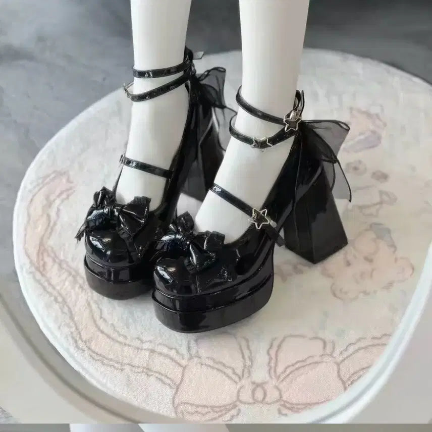 [BUNJANG] Jirai Kei Platform Bubblez Lizlisa Platform Shoes / 지뢰계 양산형 통굽 버블즈 리즈리사