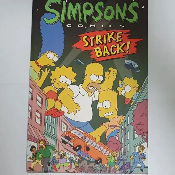 [BUNJANG] The Simpsons Comics Strike Back English Comic Book / 심슨가족 만화 Strike Back  영어만화 미국만화 만화책 도서 서적