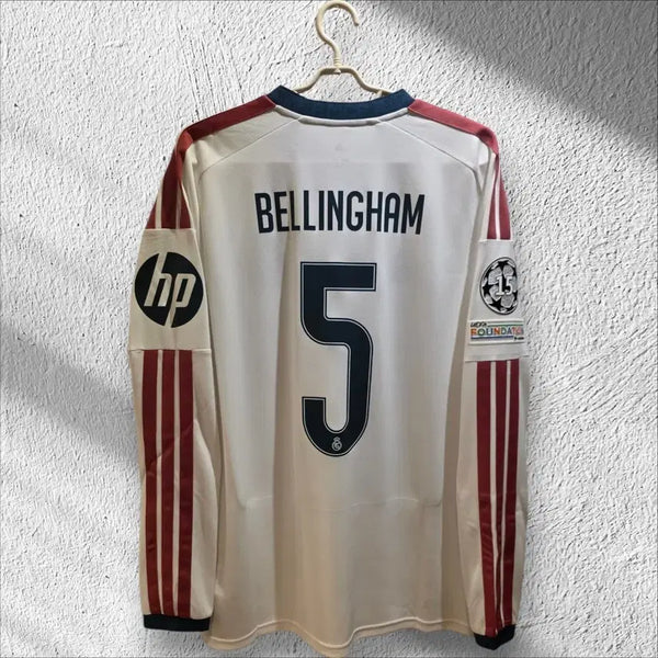[BUNJANG] Real Madrid 26-27 Home Long Sleeve Bellingham Jersey (Size 2XL) / 레알마드리드 26-27 홈 긴팔 벨링엄 국내 2XL