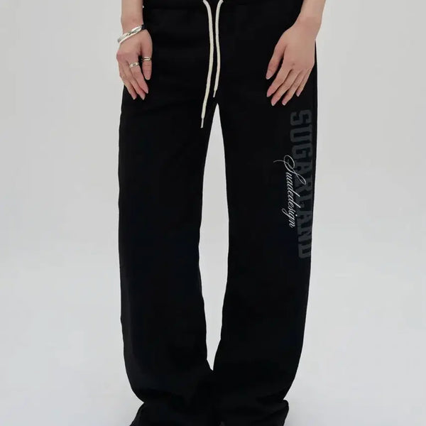 [BUNJANG] SUGARLAND Suede Sweatpants / 스웨이드 SUGARLAND SWEAT PANTS 트레이닝 팬츠
