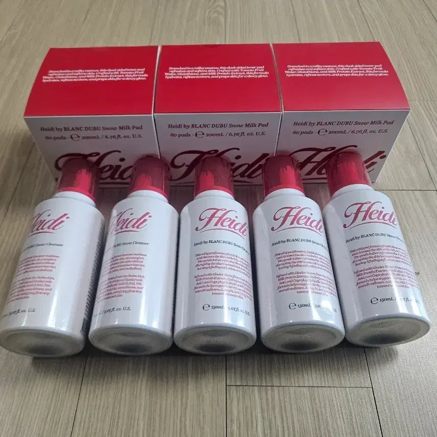 [BUNJANG] Blanc Doux Heidi Cleanser & Milk Pad Set / 블랑두부 하이디 클렌저, 밀크패드
