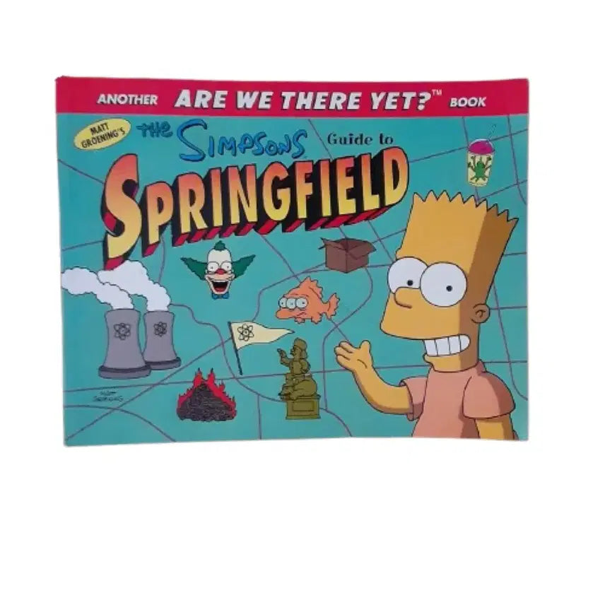 [BUNJANG] The Simpsons: Springfield Guide Book / 심슨가족 스프링필드 가이드 심슨 도서 서적
