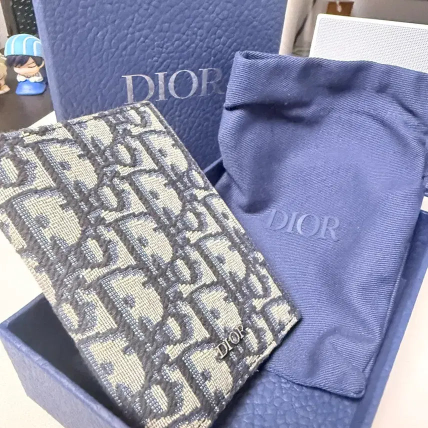 [BUNJANG] Dior Organizer Beige & Black Wallet / 디올 오거나이저 베이지&블랙 [새상품급]