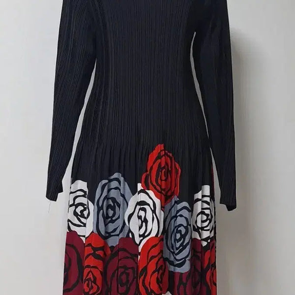 [BUNJANG] Black Rose Long Sleeve Shirt / 흑장미 긴소매