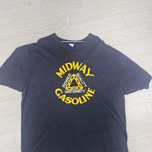 [BUNJANG] Freewheelers Midway Gasoline Short Sleeve T-Shirt Size 46 / 프리휠러스 미드웨이 가솔린 반팔 티셔츠 46