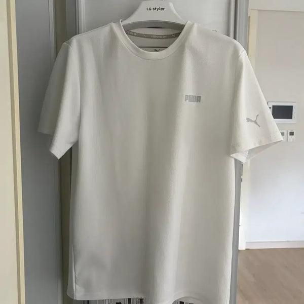 [BUNJANG] Puma Functional Half-Sleeve T-Shirt White M / 푸마 기능성 반팔 화이트 M (당일발송)