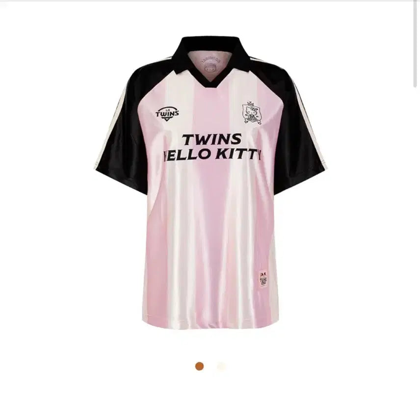 [BUNJANG] LG Twins Tanning Hello Kitty Collaboration Kara Jersey Uniform / 엘지트윈스 태닝키티 카라 저지 유니폼