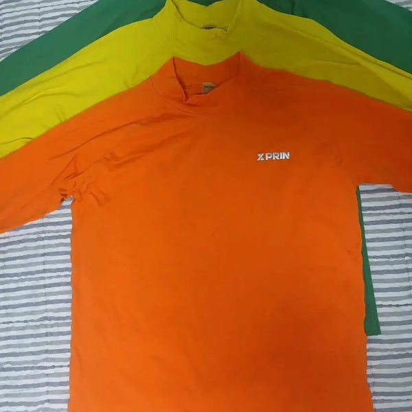 [BUNJANG] XPRIN Long Sleeve Mermaid Wear (Orange/Yellow/Green) / XPRIN 긴팔 인어웨어 (오렌지/옐로우/그린)