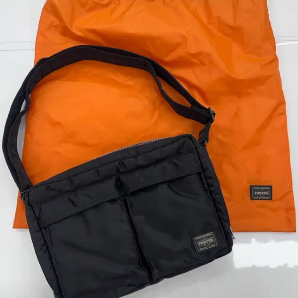 [BUNJANG] Yoshida Porter NEW TANKER Sling Bag L Size / 요시다포터 숄더백 뉴탱커NEW TANKER SLING BAG W zip L사이즈