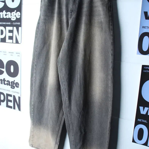 [BUNJANG] 8 Seconds Denim Wide Fit Jeans Light Blue Beige / (M-XL) 에잇세컨즈 청바지 데님 와이드핏 연청 베이지-P10634