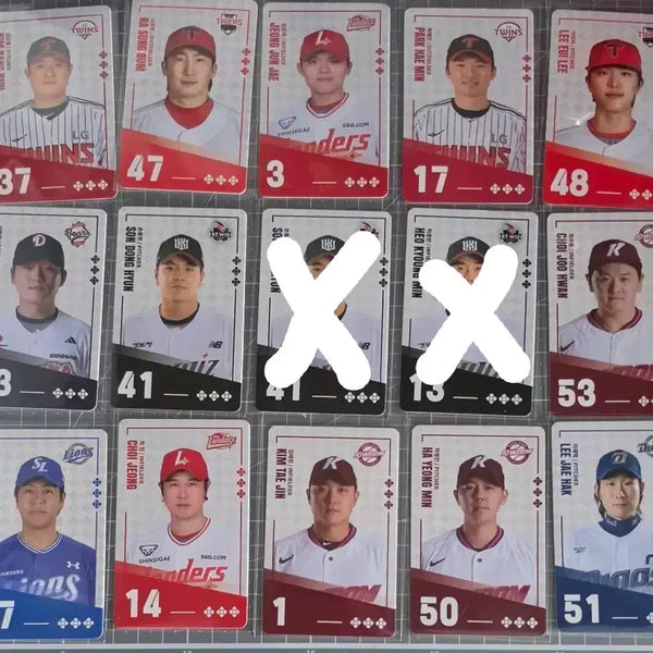 [BUNJANG] KBO Limited Edition Photocard / 팔도비빔면 kbo 카드 팔아요