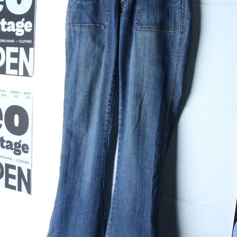 [BUNJANG] Abercrombie & Fitch 00s Vintage Bootcut Jeans / W(M-L) 아베크롬비 청바지 데님 00S 년대 부츠컷-P10643