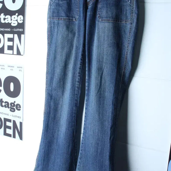 [BUNJANG] Abercrombie & Fitch 00s Vintage Bootcut Jeans / W(M-L) 아베크롬비 청바지 데님 00S 년대 부츠컷-P10643