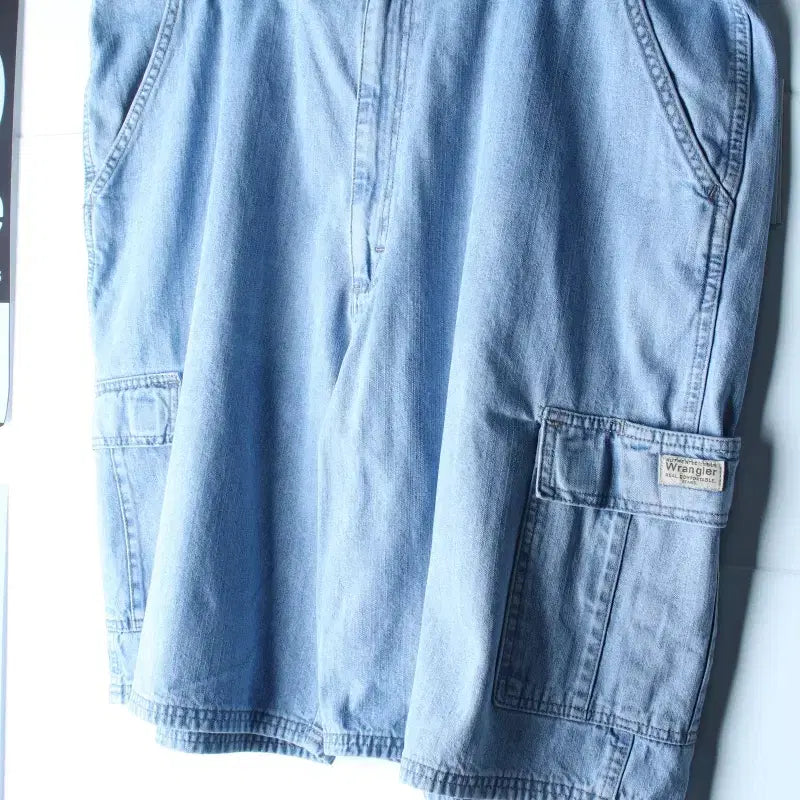 [BUNJANG] Wrangler 1990s Big Size Denim Shorts / (F) 랭글러 반바지 팬츠 USA 10S년대 빅사이즈 데님-P10646