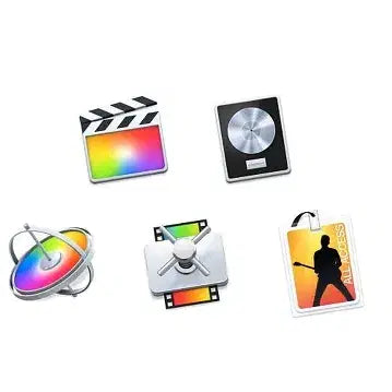 [BUNJANG] Apple 5-App Educational Bundle (Final Cut Pro, Logic Pro, MainStage, Compressor, Motion) / 애플 5종 교육용번들(파이널컷 로직프로 메인스테이지 컴프레서 모션)