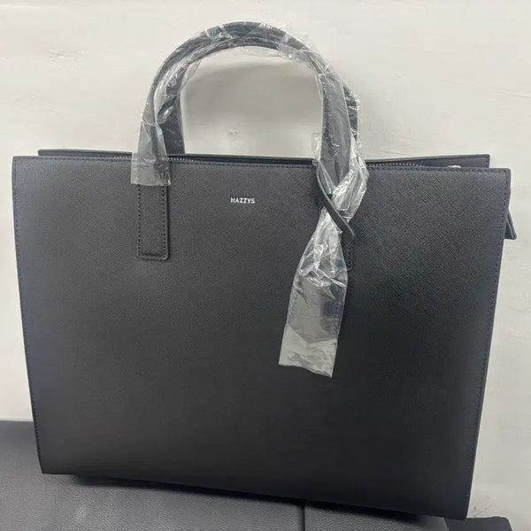 [BUNJANG] Hazzys Black Tote Bag / 헤지스 블랙 토트백