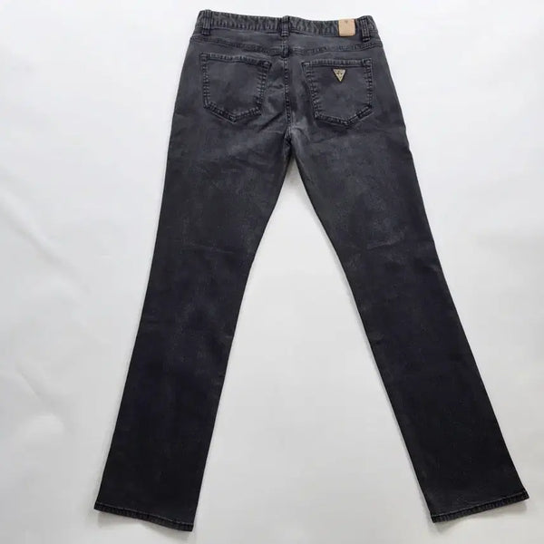 [BUNJANG] Guess Black Slim Stretch Denim Pants Size 33 / 게스 청바지 흑청 슬림 스판 데님팬츠 사이즈33 R6758