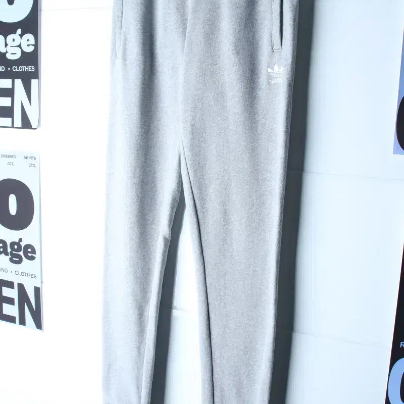 [BUNJANG] Adidas Original Training Pants / (M-L) 아디다스 트레이닝복 바지 오리지널 밴딩 그레이-P10672