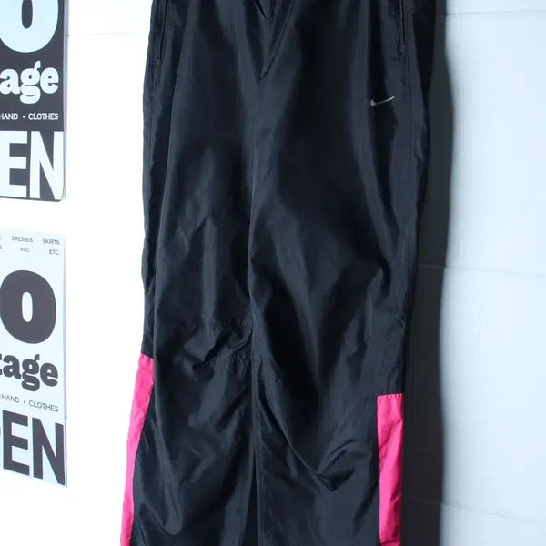 [BUNJANG] Nike Woven Banding Training Pants Black / W(M-L) 나이키 트레이닝복 바지 우븐 밴딩 블랙 런닝-P10676