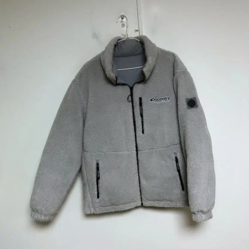 [BUNJANG] Discovery Men's Fleece Winter Jacket / 디스커버리 남성 뽀글이 겨울 자켓 100L@9965