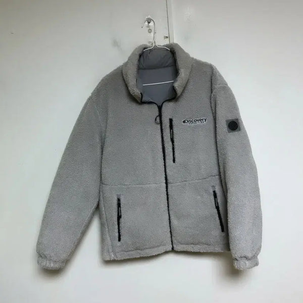 [BUNJANG] Discovery Men's Fleece Winter Jacket / 디스커버리 남성 뽀글이 겨울 자켓 100L@9965