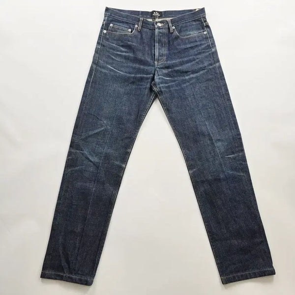 [BUNJANG] A.P.C. Button Tapered Denim Pants Size 30 / 아페쎄 청바지 버튼 테이퍼드 데님팬츠 사이즈30 R6759