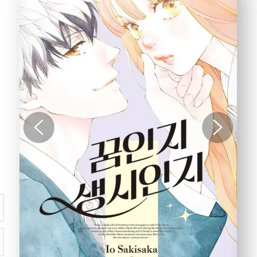 [BUNJANG] Dream or Reality Vol. 1 Comic Book / 꿈인지 생시인지 1권 만화책 판매합니다