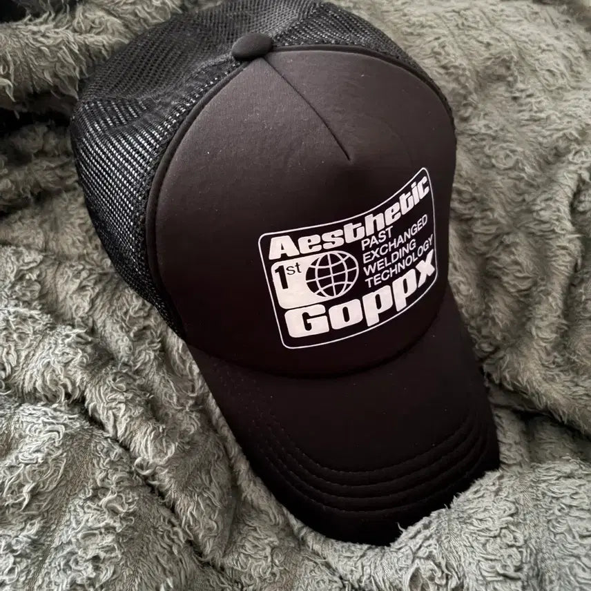 [BUNJANG] Gram Ounce Pound Trucker Cap Black / [ Gram Ounce Pound ] - 트러커캡 블랙