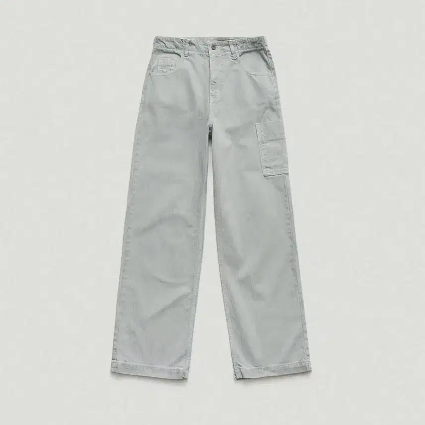 [BUNJANG] The Barnet Cargo Pants Light Grey / 더바넷 카고팬츠 라이트그레이