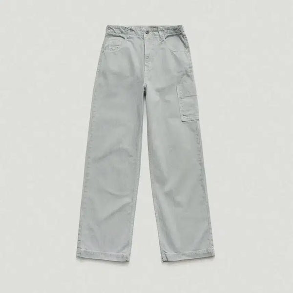 [BUNJANG] The Barnet Cargo Pants Light Grey / 더바넷 카고팬츠 라이트그레이
