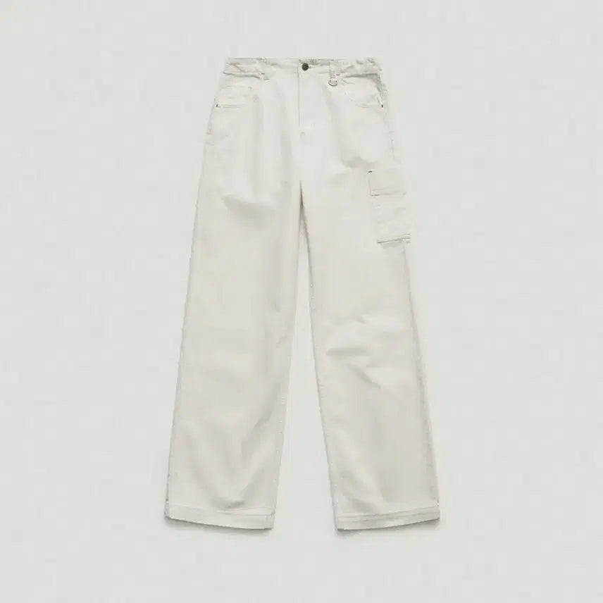 [BUNJANG] The Barnet Cargo Pants Ivory / 더바넷 카고팬츠 아이보리