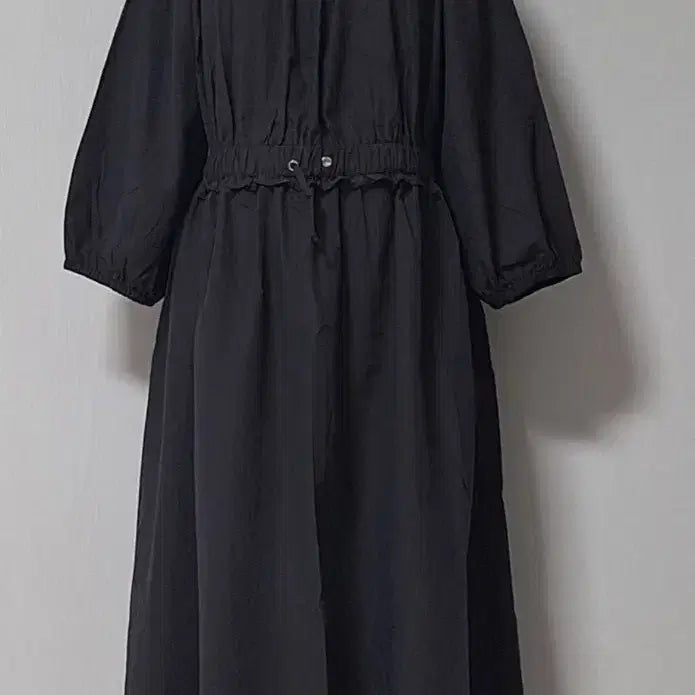[BUNJANG] Women's 7-Point Sleeve Long Dress - Chestnut Brown / 칠부밤색  원피스