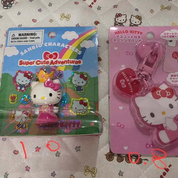 [BUNJANG] Hello Kitty Strap Keychain / 키티 스트랩키링 폰부착키링