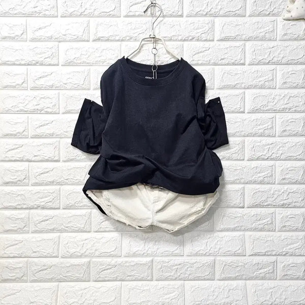 [BUNJANG] Black T-Shirt / 블랙 티셔츠