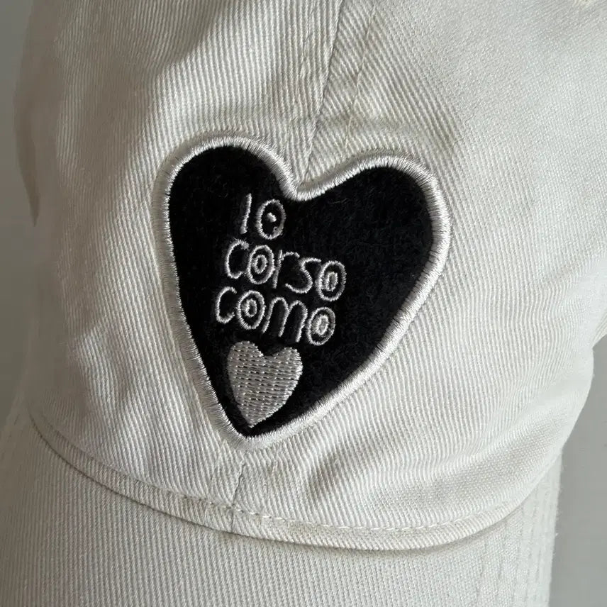 [BUNJANG] Comos Cap White / 꼬르소꼬모 볼캡 화이트