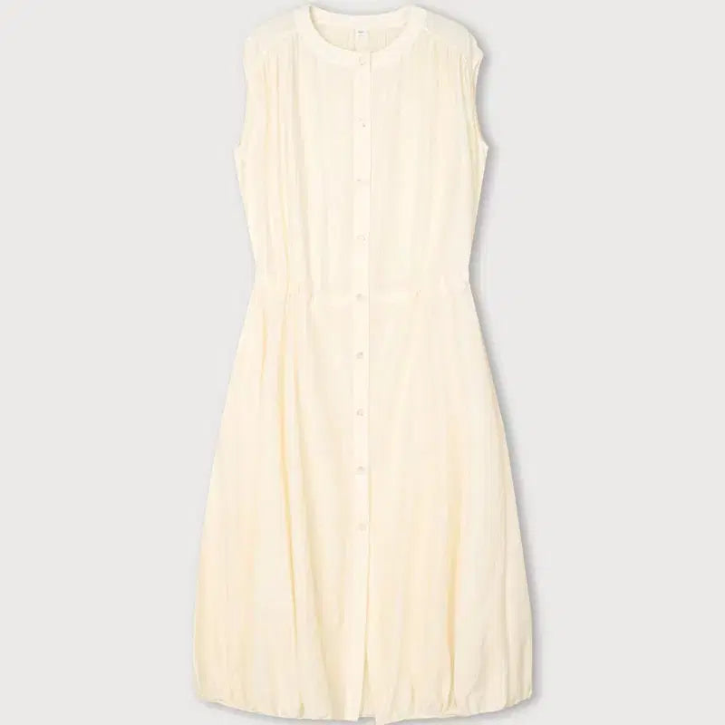 [BUNJANG] Ethos Sleeveless Long Dress - Cream / (새상품) ethos 에토스 슬리브리스 롱 원피스